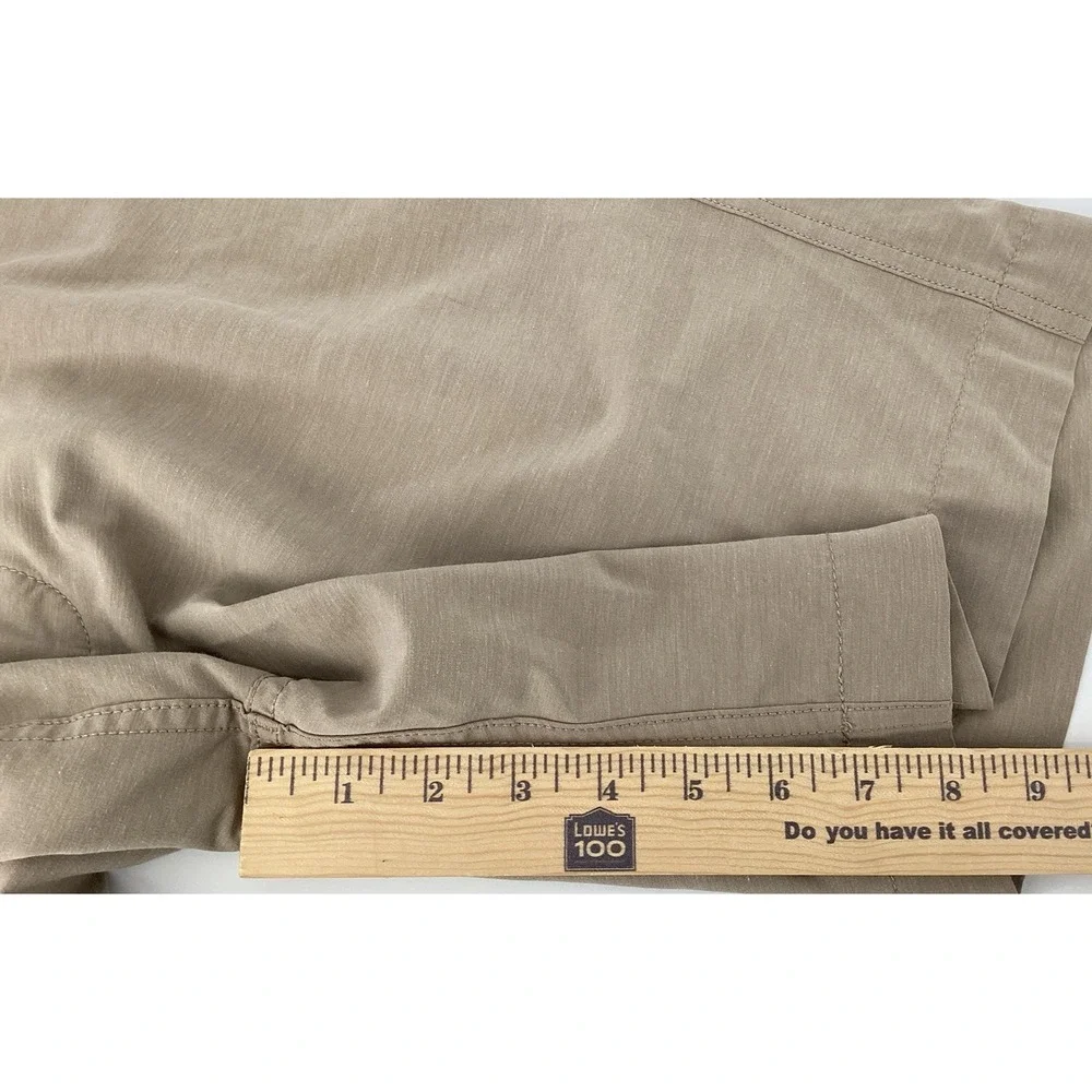 Faherty All Day Shorts Mens 36 Beige Chino Drawstring Stretch Travel